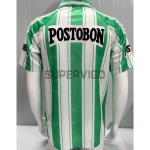 Camiseta Atlético Nacional Primera Equipación Retro 1998/1999 Verde/Blanco (EDICIÓN JUGADOR)