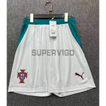 Pantalón Corto Portugal Segunda Equipación Mundial 2026 Blanco