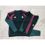 Chandal Real Madrid 2026/2027 Niño Verde Oscuro