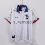 Camiseta Italia Segunda Equipación Retro 1995 Blanco