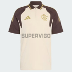 Polo Flamengo 2026/2027 Amarillo Claro/Marrón