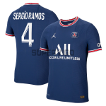 SERGIO RAMOS 4 PSG Soccer Jersey Home 2021/2022
