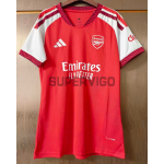 Camiseta Arsenal Primera Equipación 2026/2027 Rojo/Blanco Mujer