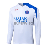 Sudadera De Entrenamiento PSG 2025/2026 Blanco/Azul