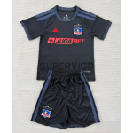 Camiseta Colo-Colo Segunda Equipación 2026/2027 Negro Niño Kit