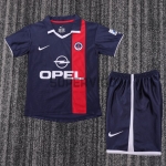 Camiseta PSG Primera Equipación Retro 2001/02 Azul Marino Niño Kit