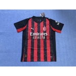 Camiseta AC Milan 2025/2026 Rojo/Negro