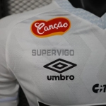 Camiseta Santos FC Primera Equipación 2025/2026 Blanco con Publicitario (EDICIÓN JUGADOR)
