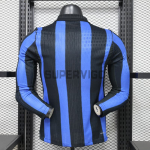 Camiseta Inter de Milan Primera Equipación 2026/2027 ML Azul/Negro (EDICIÓN JUGADOR)