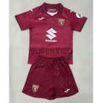 Camiseta Torino Primera Equipación 2025/2026 Claret Niño Kit