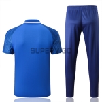 2022/2023 Atlético de Madrid Training Kit(Polo Shirt+Pants)-Blue Blue Label