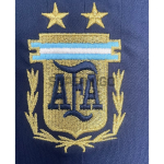 Camiseta Argentina Segunda Equipación Retro 2006 ML Azul Marino