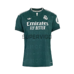 Camiseta Real Madrid Segunda Equipación 2026/2027 Verde Oscuro Mujer con Parche HP
