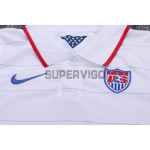 Camiseta EE.UU. Primera Equipación Retro 2014 Blanco Niño Kit