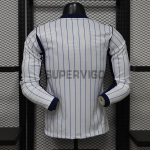 Camiseta Inter de Milan Segunda Equipación 2026/2027 ML Blanco (EDICIÓN JUGADOR)