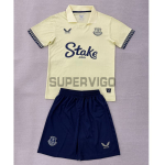 Camiseta Everton FC Segunda Equipación 2025/2026 Beige (EDICIÓN JUGADOR)