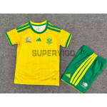 Camiseta Sudáfrica Primera Equipación Mundial 2026 Amarillo Niño Kit
