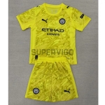 Camiseta Portero Manchester City 2025/2026 Amarillo Brillante