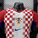 Camiseta Croacia Primera Equipación Mundial 2026 Rojo/Blanco (EDICIÓN JUGADOR)