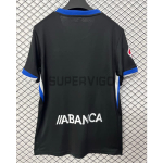 Camiseta Deportivo de La Coruña Segunda Equipación 2026/2027 Negro con Parche La Liga