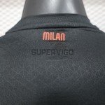 Camiseta AC Milan Primera Equipación 2025/2026 ML Rojo/Negro (EDICIÓN JUGADOR)
