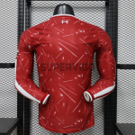 Camiseta Liverpool Primera Equipación 2026/2027 ML Rojo (EDICIÓN JUGADOR)
