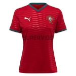 Camiseta Portugal Primera Equipación Mundial 2026 Rojo Mujer