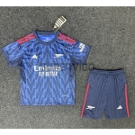 Camiseta Arsenal Segunda Equipación 2025/2026 Azul Niño Kit