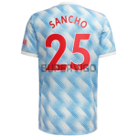 Camiseta Sancho 25 Manchester United Segunda Equipación 2021/2022