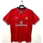 Camiseta Manchester United Primera Equipación Retro 2000/02