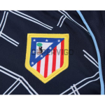 Camiseta Atlético de Madrid Segunda Equipación Retro 2004/05 ML Azul Marino Niño Kit