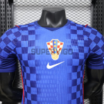 Camiseta Croacia Segunda Equipación Mundial 2026 Azul (EDICIÓN JUGADOR)