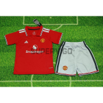 Camiseta Manchester United Primera Equipación 2026/2027 Rojo Niño Kit