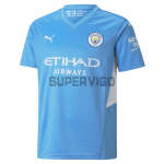 DE BRUYNE 17 Manchester City Soccer Jersey Home 2021/2022