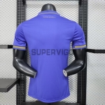 Camiseta Monaco Segunda Equipación 2025/2026 Azul/Dorado (EDICIÓN JUGADOR)