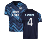 Maillot Boubacar Kamara 4 OM 2021 2022 Extérieur