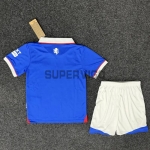 Camiseta Rangers FC Primera Equipación 2025/2026 Azul Niño Kit