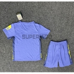 Camiseta Atlético de Madrid Segunda Equipación 2025/2026 Azul Niño Kit