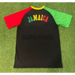 Camiseta Jamaica x Bob Marley 2026 Segunda Equipación Negro/Verde/Rojo