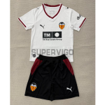 Camiseta Valencia Primera Equipación 2026/2027 Blanco Niño Kit