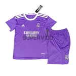 Camiseta Real Madrid 2023/2024 Morado Niño Kit