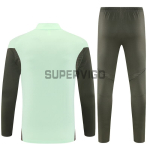 Sudadera de Entrenamiento Real Madrid 2025/2026 Niño Kit Verde Claro