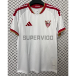 Camiseta Sevilla FC Primera Equipación 2026/2027 Blanco con Parche La Liga