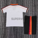 Camiseta AS Roma Segunda Equipación Retro 1998/99 Blanco Niño Kit