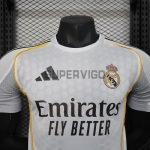 Camiseta Real Madrid Primera Equipación 2025/2026 Blanco (EDICIÓN JUGADOR)