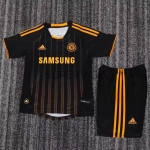 Camiseta Chelsea Segunda Equipación Retro 2010/11 Negro/Naranja Niño Kit
