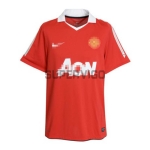 Camiseta Manchester United Primera Equipación Retro 10/11