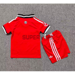 Camiseta Sevilla FC Segunda Equipación 2026/2027 Rojo Niño Kit con Parche La Liga