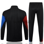 Chandal Barcelona Negro/Rojo/Azul 2024/2025 Niño