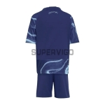 Camiseta Ajax Segunda Equipación 2025/2026 Azul Niño Kit